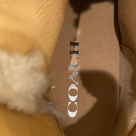 NEW COACH Women's Monroe Shearling Bootie size 8 - Picture 7 of 10